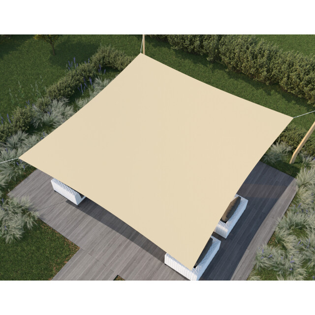 Hanse® Schaduwdoek vierkant waterafstotend 5x5 m zonnedoek 3196233 large