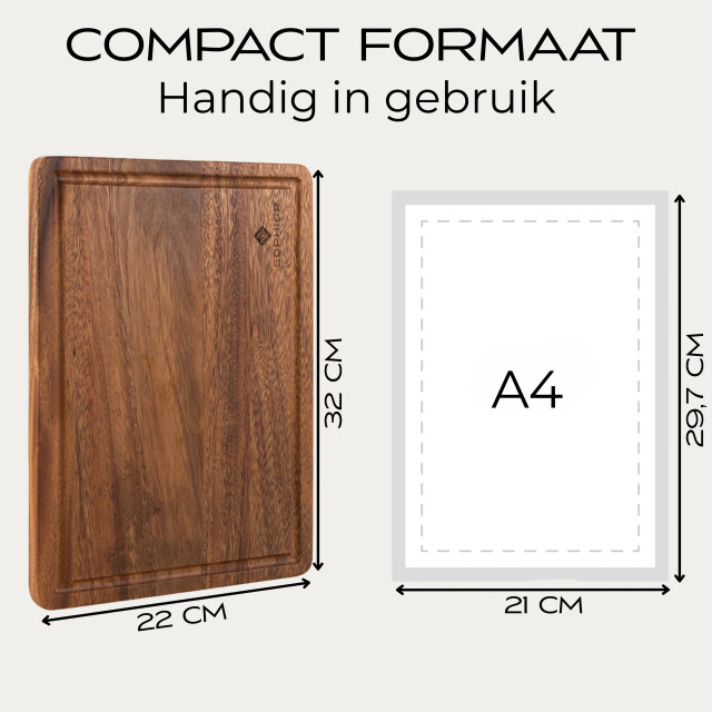 Sophior Snijplank van acacia hout 3174252 large