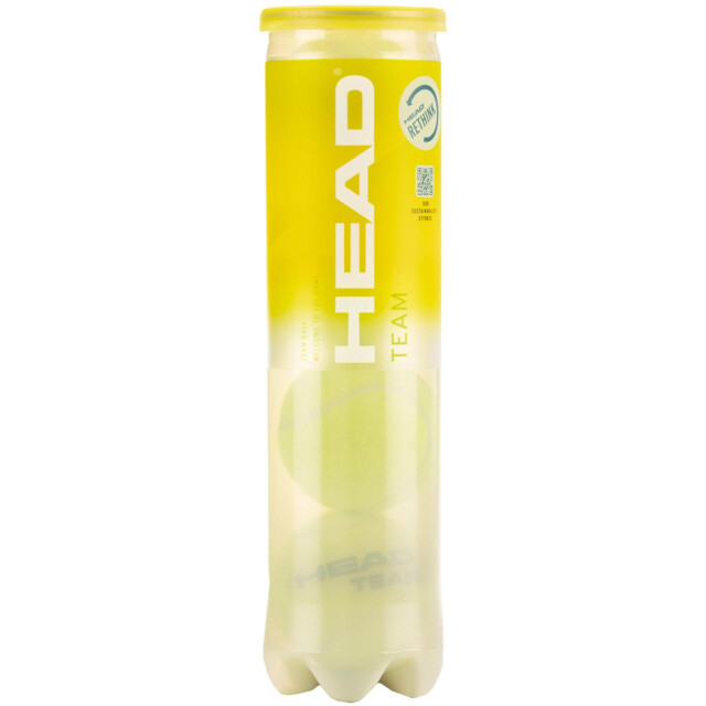 Head Team tennisballen (pak van 4) UTMR78201_yellow large