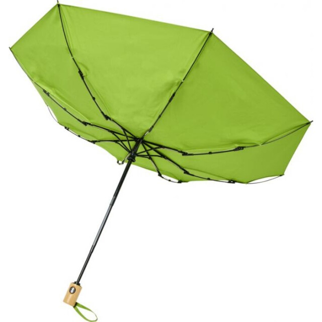 Avenue Bo opvouwbare auto open paraplu UTPF3175_lime large
