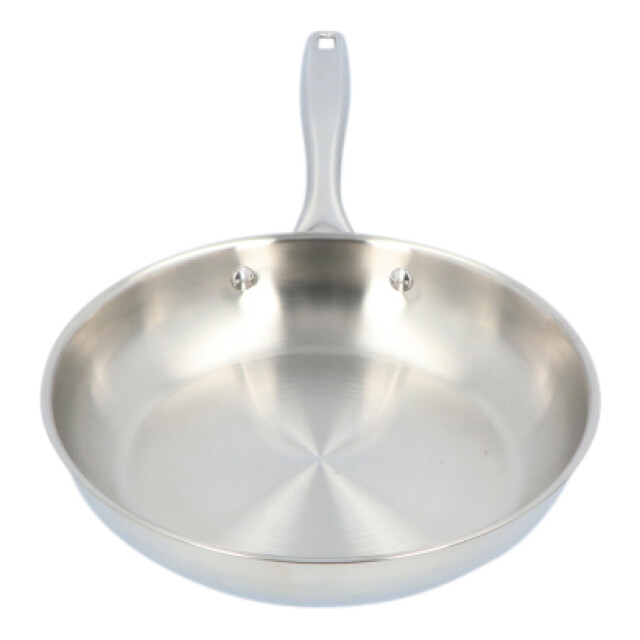 4goodz Pfas vrij dubbelwandige rvs koekenpan 24 cm doorsnede ook inductie 3196394 large