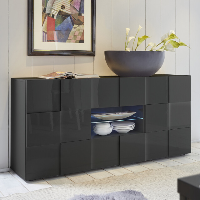 CaliCosy Buffet 2 deuren 2 laden l181 cm dama 2937710 large