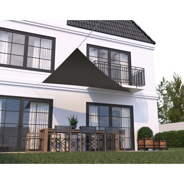 Hanse® Schaduwdoek driehoek 90° waterdoorlatend 3x4x5 m 3196368 large