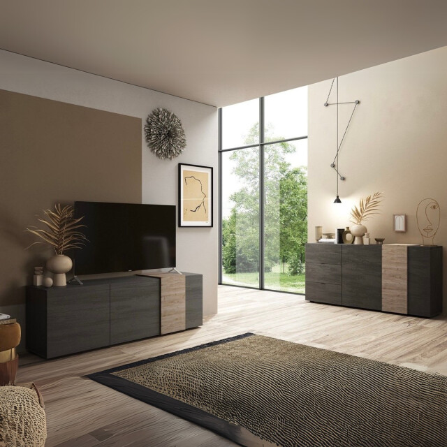 CaliCosy Tv-meubel 3 draaideuren pluton l181 cm 2937358 large