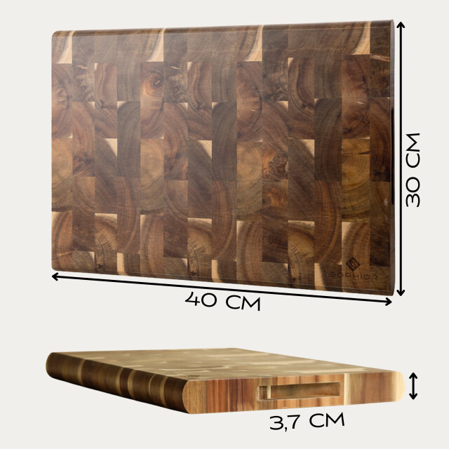 Sophior Hakblok acacia hout 3174500 large