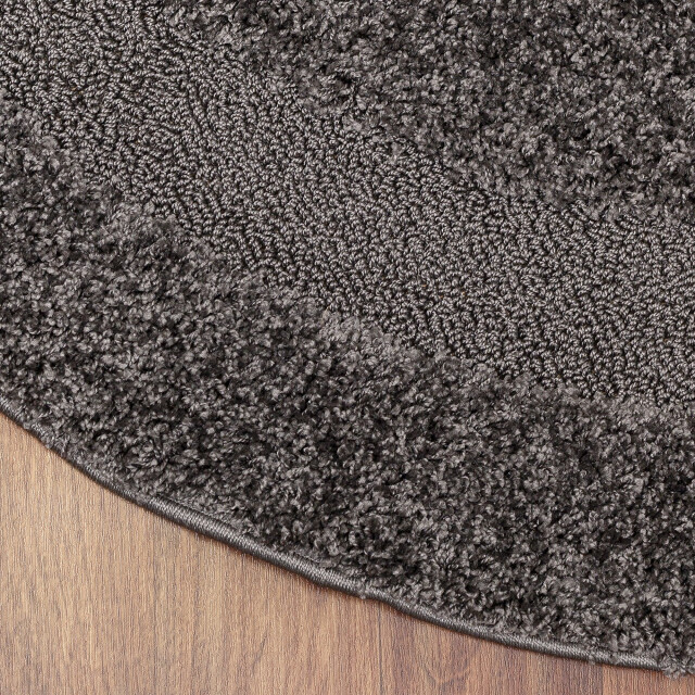 Muratap Luxus shaggy plus hoogpolig vloerkleed modern geometrisch design uni effen 3046065 large
