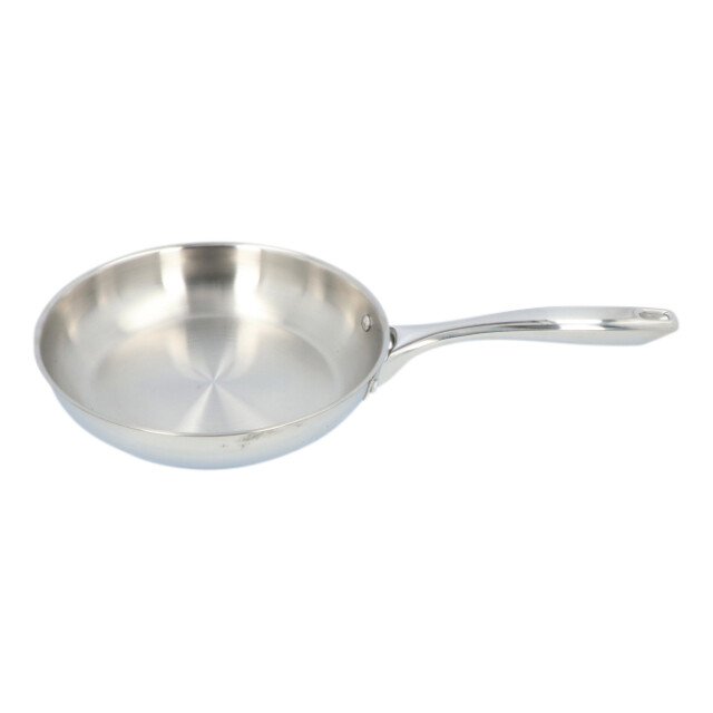 4goodz Pfas vrij dubbelwandige rvs koekenpan 24 cm doorsnede ook inductie 3196394 large