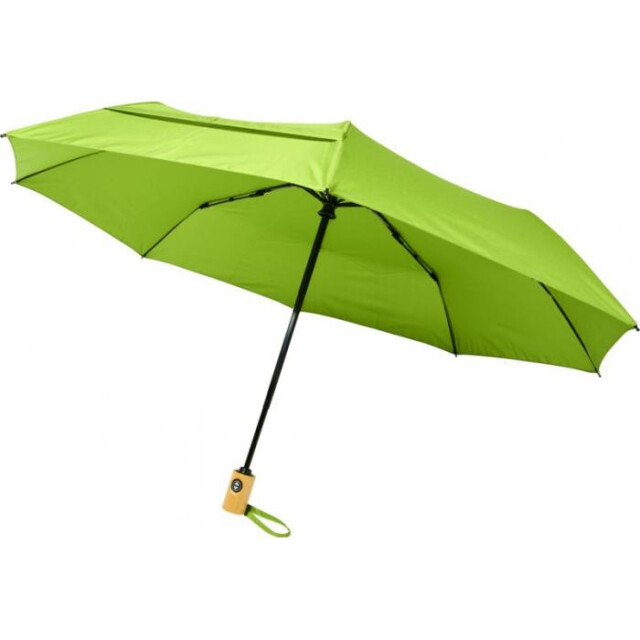 Avenue Bo opvouwbare auto open paraplu UTPF3175_lime large