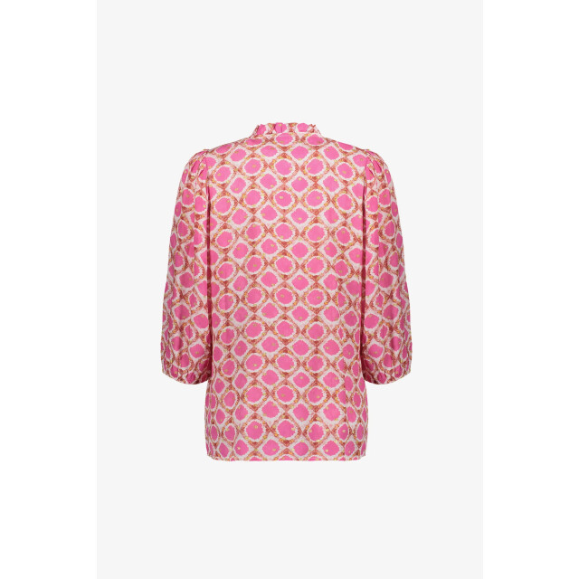 Geisha 53459-20 010 blouse off-white fuchsia 53459-20 010 large