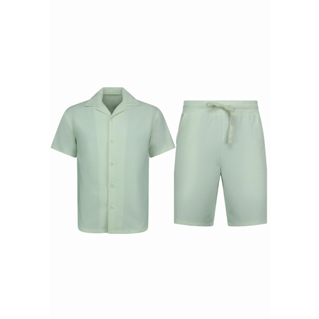 Enos Twinset ribbed oversized shirt SET: F-915 large