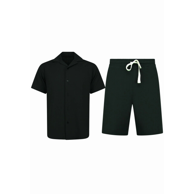 Enos Twinset ribbed oversized shirt SET: F-915 large
