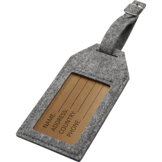 Floso Stropdas bagagelabel UTPF4740_grey large