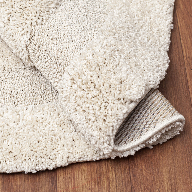 Muratap Luxus shaggy plus hoogpolig vloerkleed modern geometrisch design uni effen 3046068 large