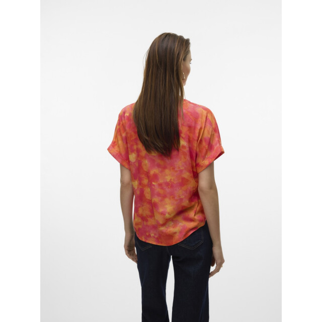 Vero Moda Vmciana ss v-neck top wvn lcs ga dessin 4382.18.0012 large