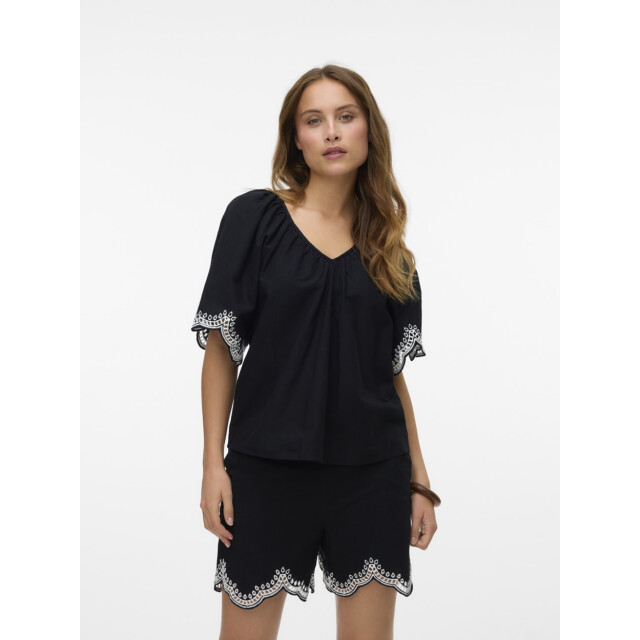 Vero Moda Vmdiana 24 v-neck top wvn btq - 4382.80.0004 large