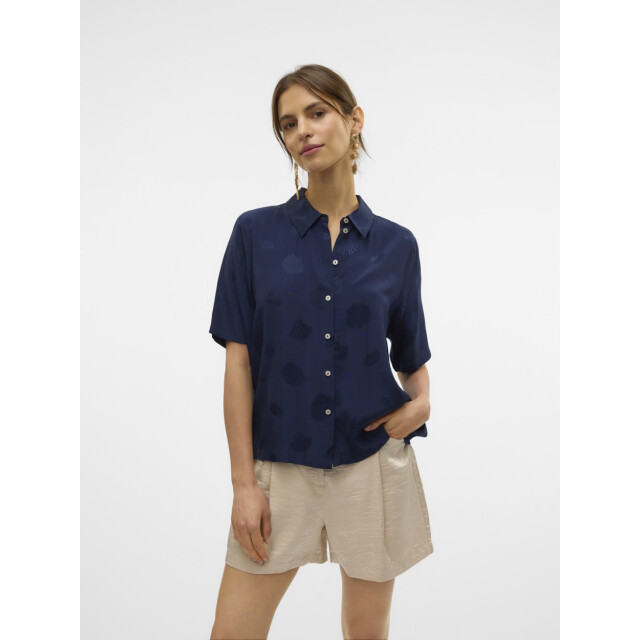 Vero Moda Vmtrille 24 shirt wvn navy 4319.37.0035 large