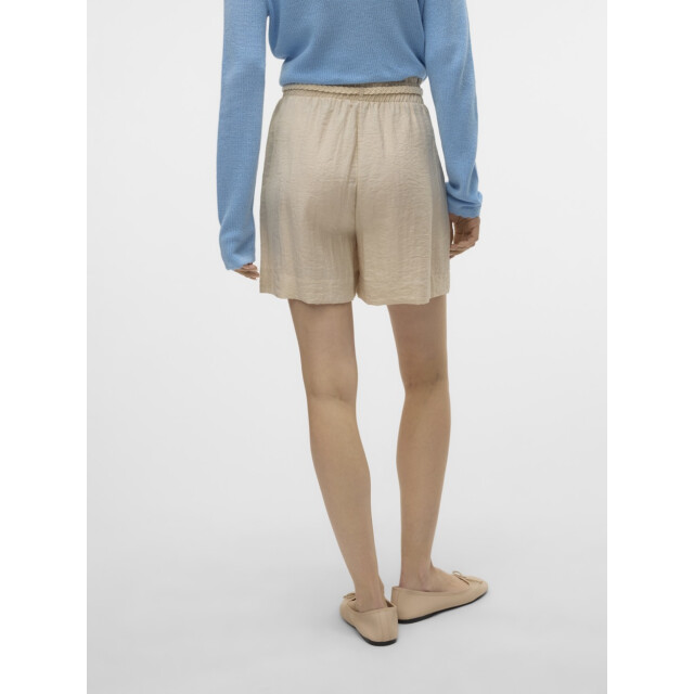 Vero Moda Vmheaven hw belt shorts wvn ga beige 4159.05.0011 large