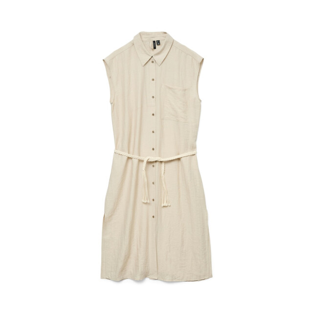 Vero Moda Vmheaven belt calf shirt dress wvn zand 4429.04.0017 large