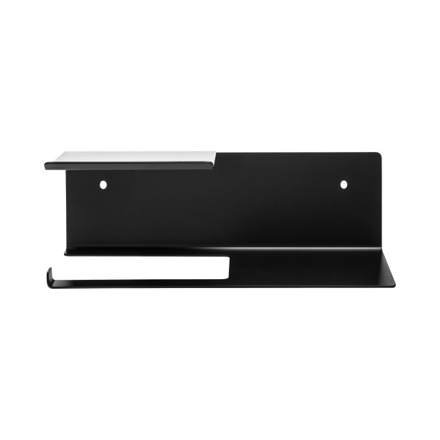 Xivada Toiletrolhouder fava met plankje boren rvs - 3193609 large