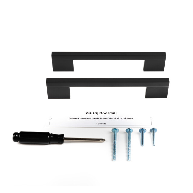 Xivada Handgreep 128 mm aluminium meubelgreep set van 2 3196030 large