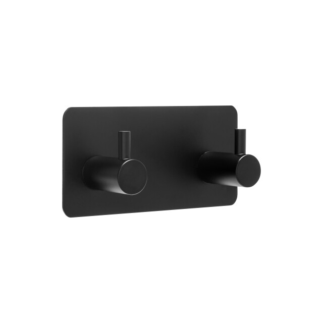 Xivada Handdoekhaken duo rvs plakstrip - 2 in 1 3193566 large