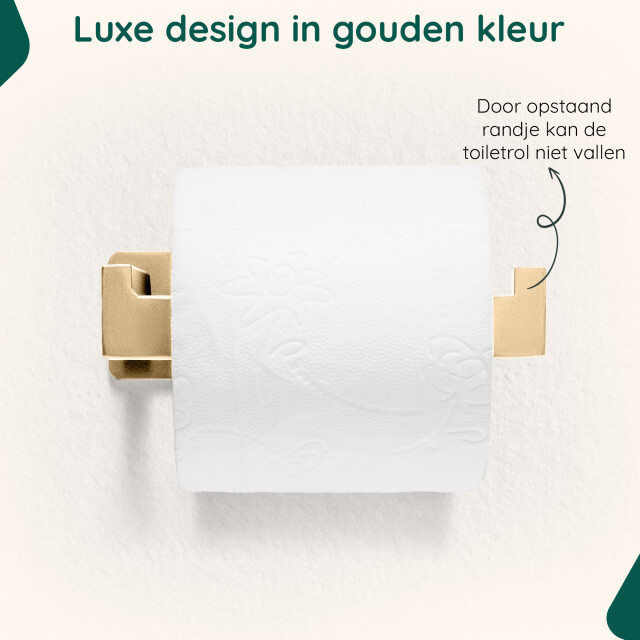 Xivada Wc rolhouder luca zonder boren rvs zelfklevend - 3193585 large