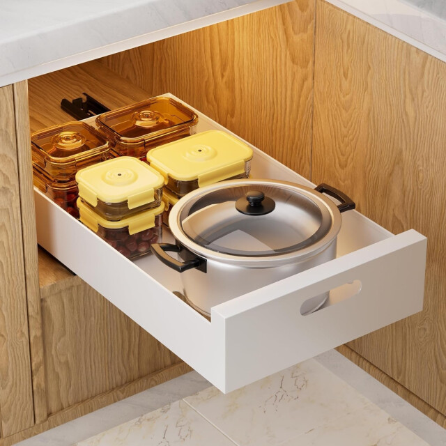 Xivada Keukenkast organizer schuiflade aluminium 30 cm - 3195485 large