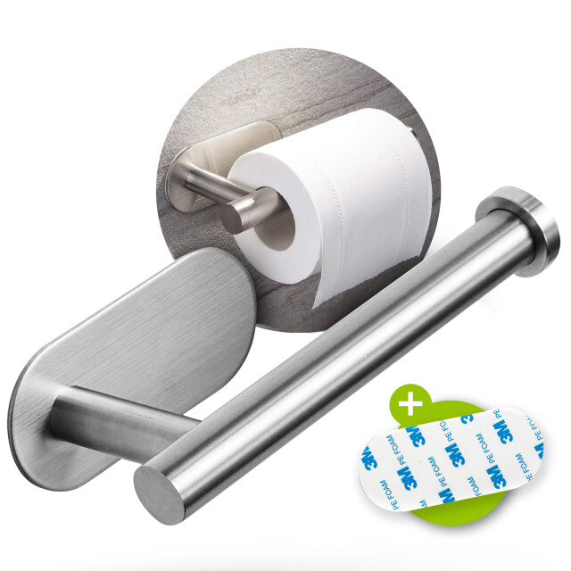Xivada Toiletrolhouder nino rvs zelfklevend - 3193569 large