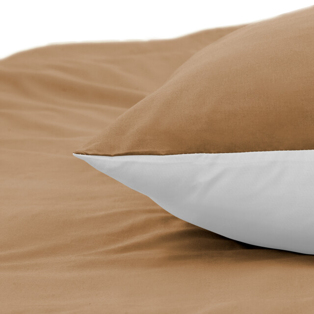 DoubleDry Dekbedovertrek 100% percal katoen eenpersoons 140x200/220 cm + 1 2825982 large