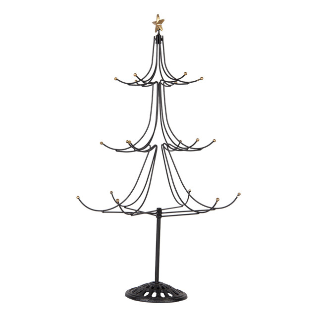 Clayre & Eef Kerstdecoratie beeld kerstboom Ø 41x71 cm metaal 3196505 large