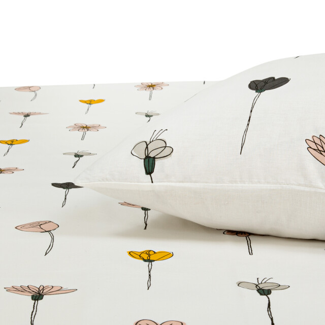 DoubleDry Dekbedovertrek my design 100% katoen eenpersoons 140x200 cm + 1 3037755 large