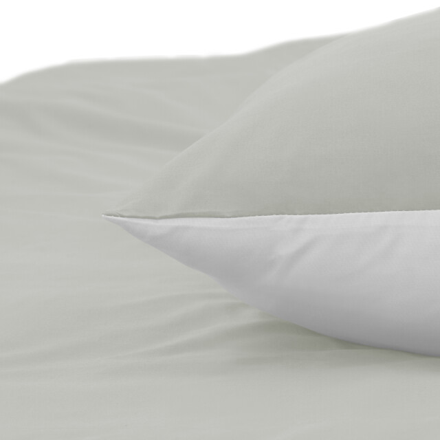 DoubleDry Dekbedovertrek 100% percal katoen eenpersoons 140x200/220 cm + 1 2825980 large