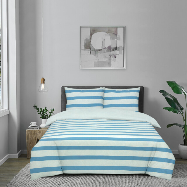 DoubleDry Dekbedovertrek my design 100% katoen tweepersoons 200x200 cm + 2 3037780 large