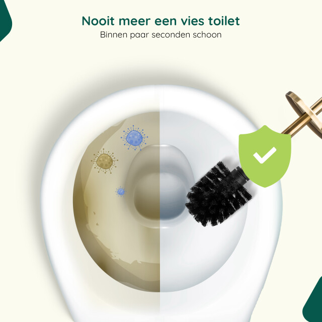 Xivada Toiletborstel mura met houder boren rvs - 3193614 large