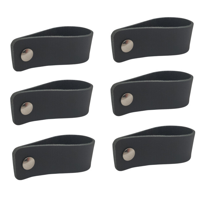 Xivada Leren handgreep juqa boren leer - set van 6 3196032 large