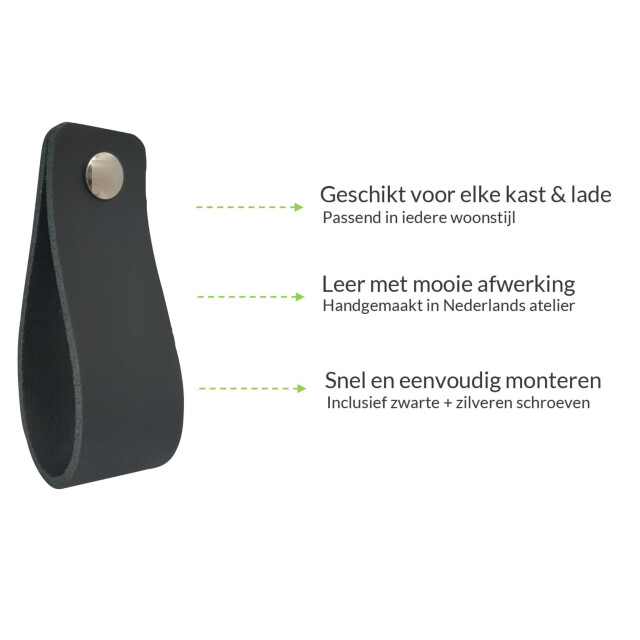 Xivada Leren handgreep juqa boren leer - set van 6 3196032 large