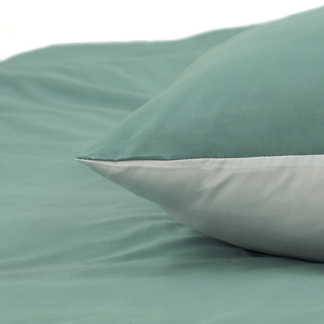 DoubleDry Dekbedovertrek 100% percal katoen eenpersoons 140x200/220 cm + 1 2825984 large
