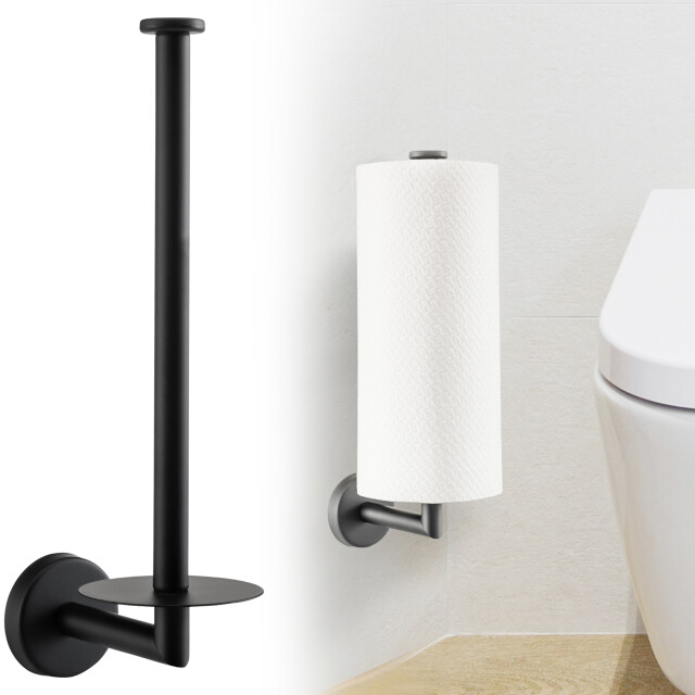 Xivada Reserverolhouder banci boren voor 2 wc rollen - 3195472 large