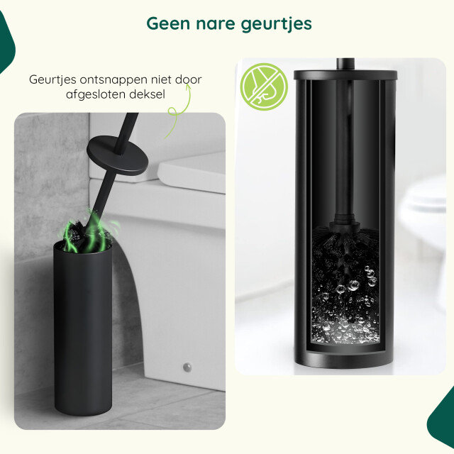 Xivada Toiletborstelhouder jara vrijstaand rvs - 3193613 large
