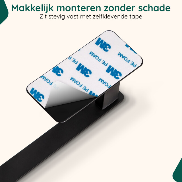 Xivada Wc rolhouder nova zelfklevend rvs plakstrip - 3193573 large
