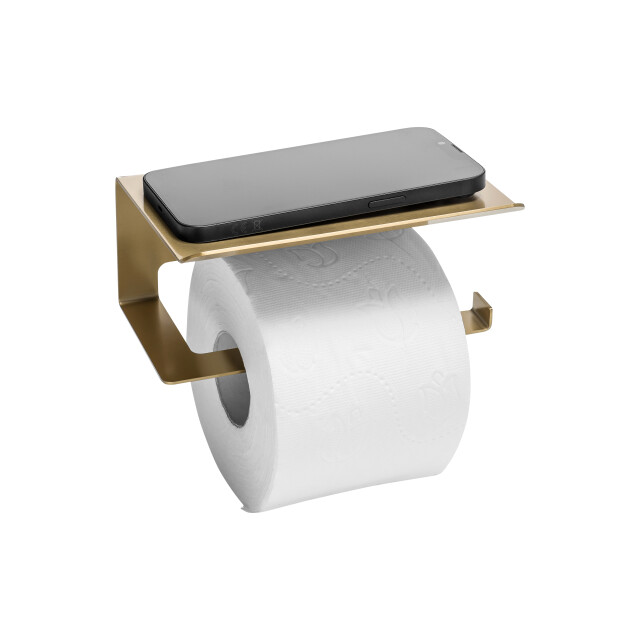 Xivada Wc rolhouder zeus met plankje inclusief schroefset - 3193593 large