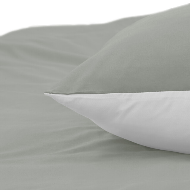 DoubleDry Dekbedovertrek 100% percal katoen eenpersoons 140x200/220 cm + 1 2825979 large