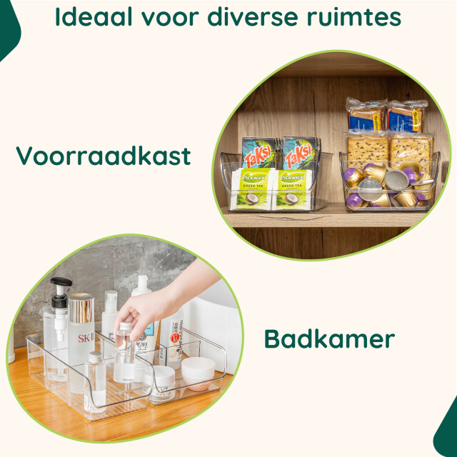 Xivada Keukenkast organizers rona met dividers pet set van 3 3195455 large