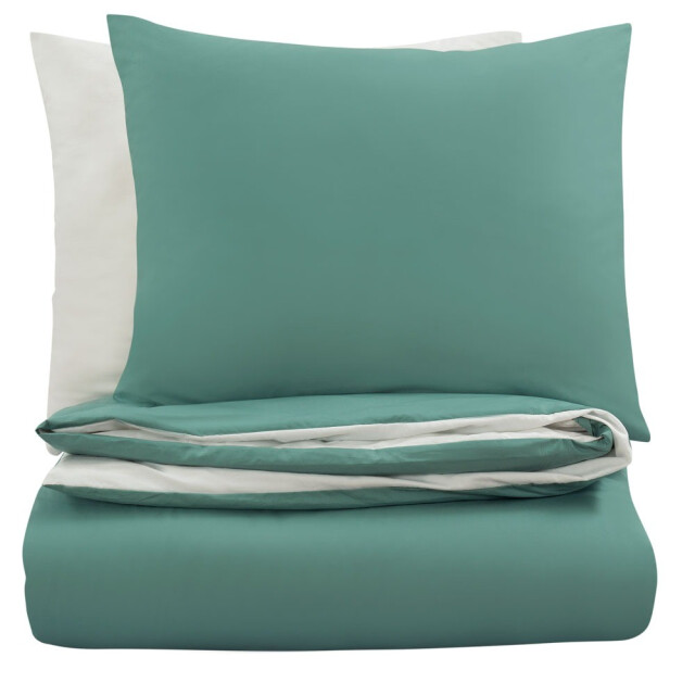 DoubleDry Dekbedovertrek 100% percal katoen eenpersoons 140x200/220 cm + 1 2825984 large