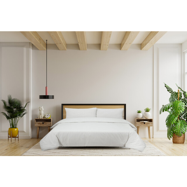 DoubleDry Dekbedovertrek 100% natuurlijk katoen tweepersoons 200x200/220 cm + 2902323 large