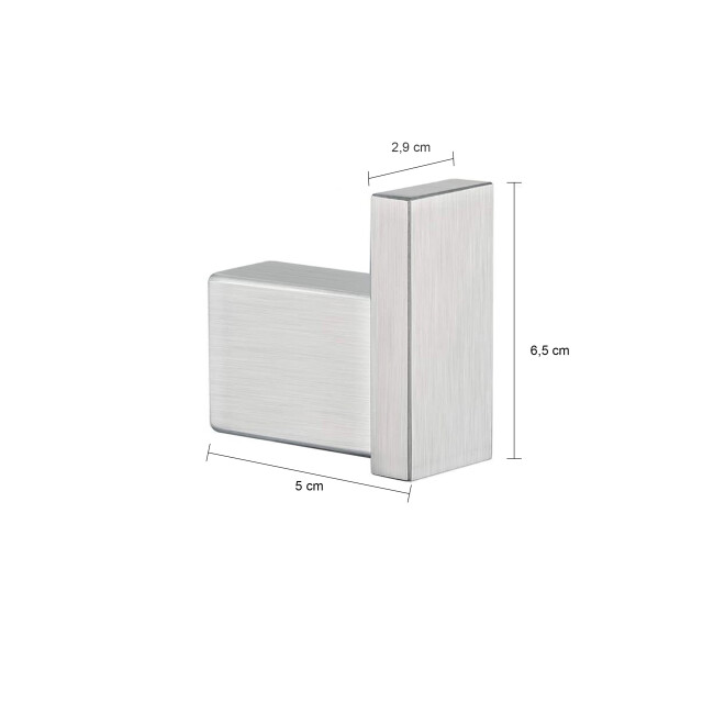 Xivada Handdoekhaak noto met schroefset rvs - 1 stuk 3193557 large