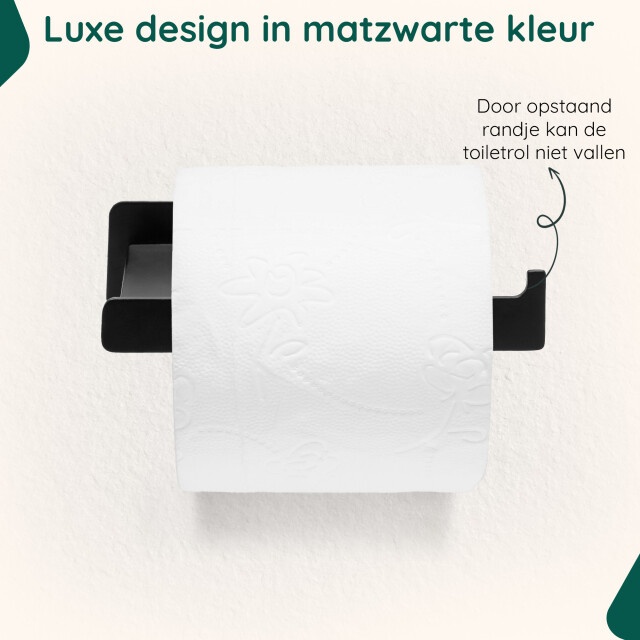 Xivada Wc rolhouder nova zelfklevend rvs plakstrip - 3193573 large