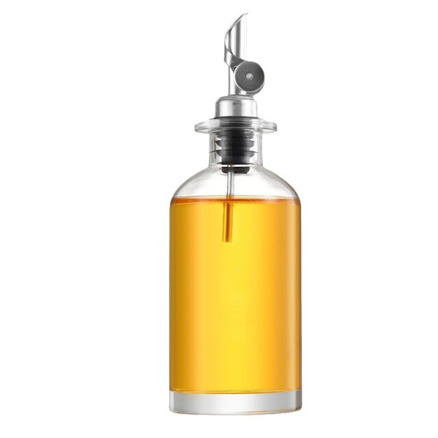 Xivada Olijfolie fles met schenktuit glas 500 ml set van 2 3193637 large
