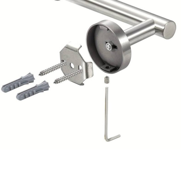 Xivada Toiletrolhouder mano inclusief schroefset rvs - 3193575 large