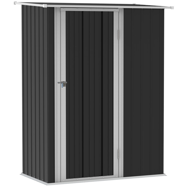 4goodz Outsunny stalen tuinkast balkonkast 84x142x189 cm - 3196562 large